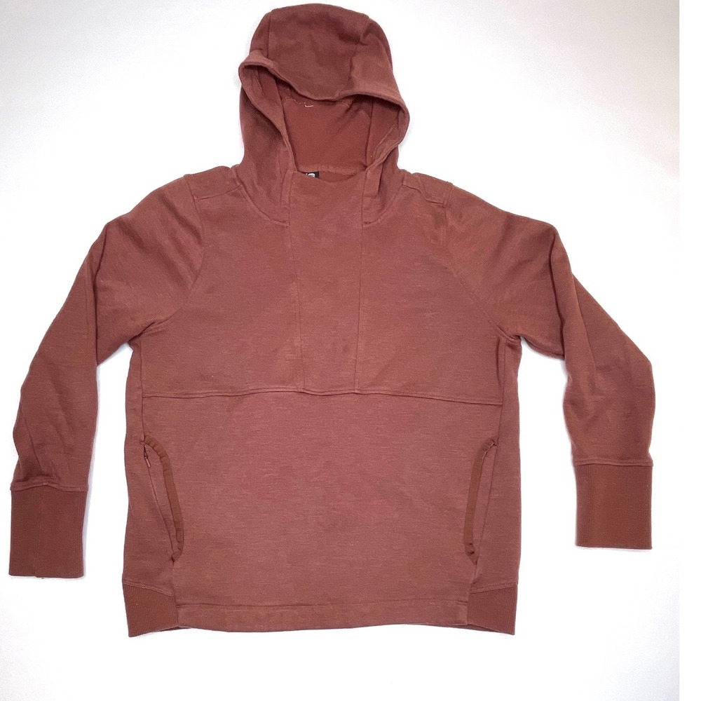 Mountain Hardwear Womens Hoodie Pullover Activewear Large Mauve Red